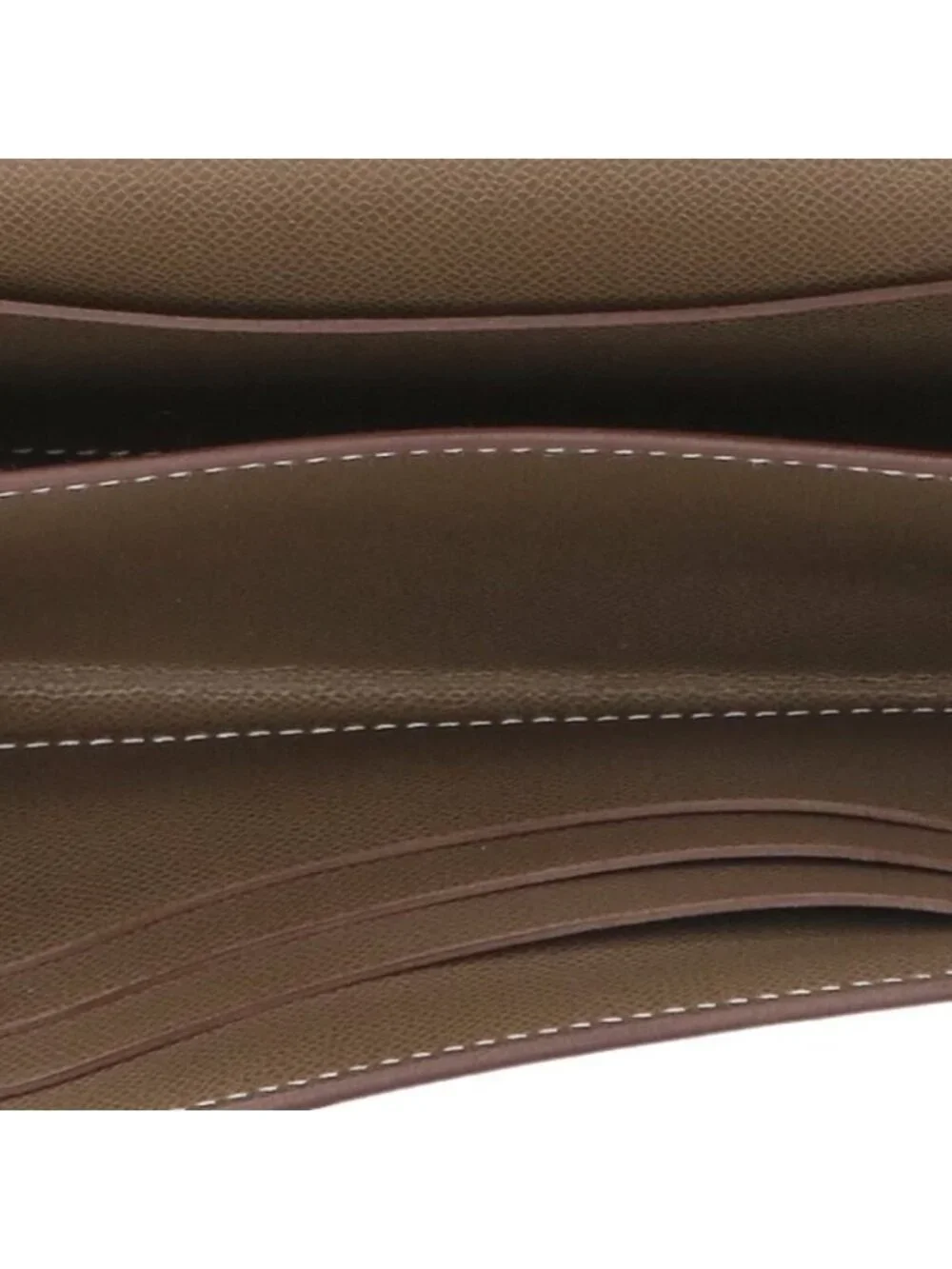 Hermes Charnier Tougo Etoupe Madame Leather Shoulder